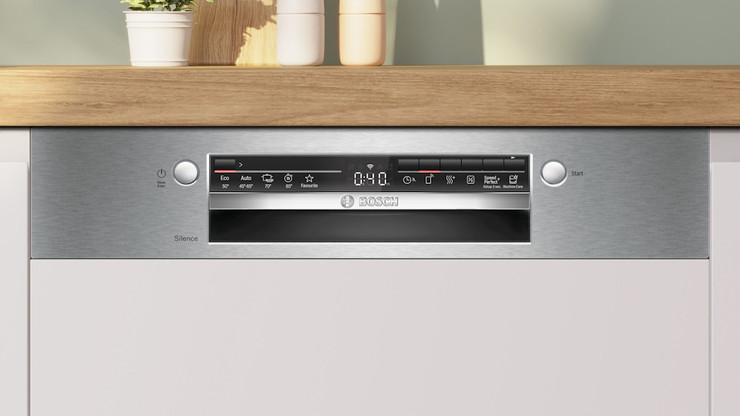 מדיח כלים רחב חצי אינטגרלי Bosch בוש Serie 2 SMI2HTS08E תוצרת פולין