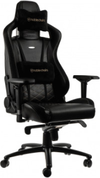 כיסא גיימיניג NOBLECHAIRS EPIC BLACK/GOLD בצבע שחור/זהב