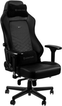 כיסא גיימינג NOBLECHAIRS HERO BLACK בצבע שחור NBL-HRO-PU-BLA