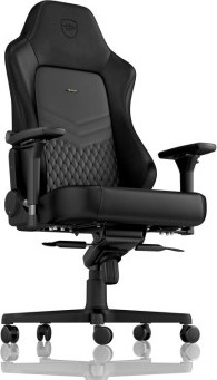 כיסא גיימינג NOBLECHAIRS HERO REAL LEATHER BLACK עור אמיתי