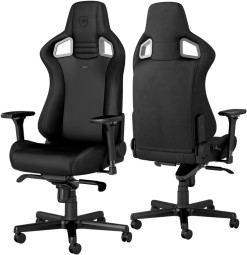 כיסא גיימינג NOBLECHAIRS EPIC BLACK EDITION בצבע שחור NBL-PU-BLA-004