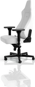כיסא גיימינג NOBLECHAIRS HERO WHITE EDITION בצבע לבן