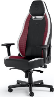 כיסא מנהלים NOBLECHAIRS LEGEND BLACK/WHITE/RED בצבע שחור/לבן/אדום