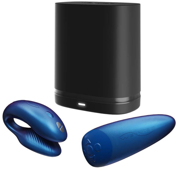 ויברטור זוגי Chorus Blue עם שלט רחוק
