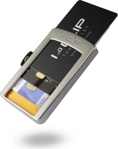 ארנק I-CLIP דגם  Original כסף עם תא למטבעות R11_C1215211