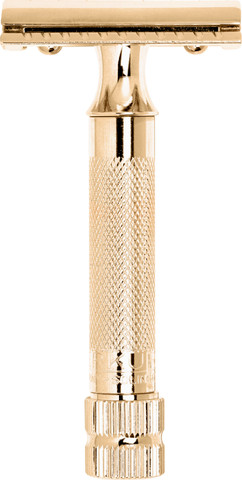 מכשיר גילוח זהב ידית קצרה MERKUR 34G |  Double Edge