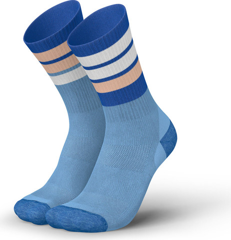 גרבי צמר מרינו לספורט וטיולים STRIVE BLUE LIGHT PINK