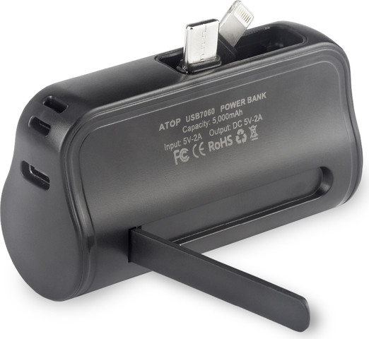 סוללת גיבוי שמתחברת לנייד - 5000 mAh