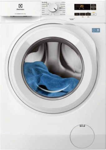 מכונת כביסה 8 ק"ג דגם ELECTROLUX EF61823BM אלקטרולוקס