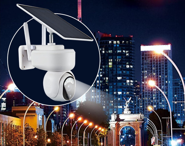 מצלמת אבטחה סולארית Zeero Energy זירו אנרג'י Wifi Sc-100