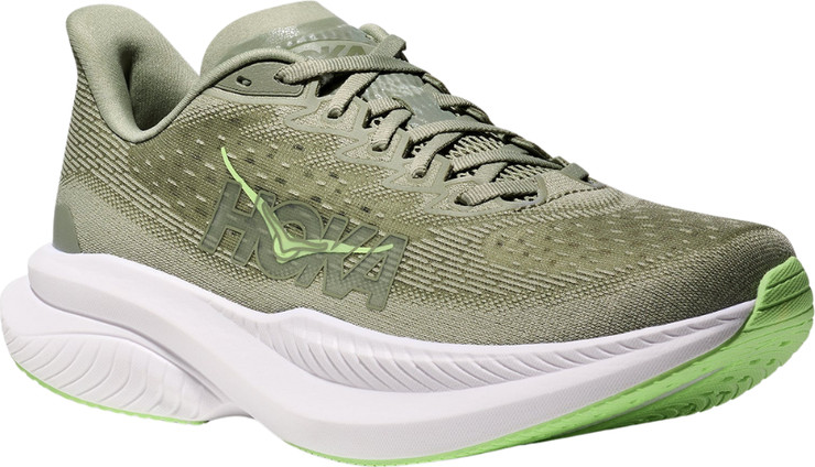 HOKA MACH 6 - נעלי ספורט לגברים הוקה מאך 6 בצבע ירקרק