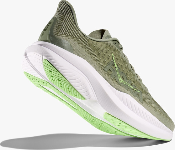 HOKA MACH 6 - נעלי ספורט לגברים הוקה מאך 6 בצבע ירקרק