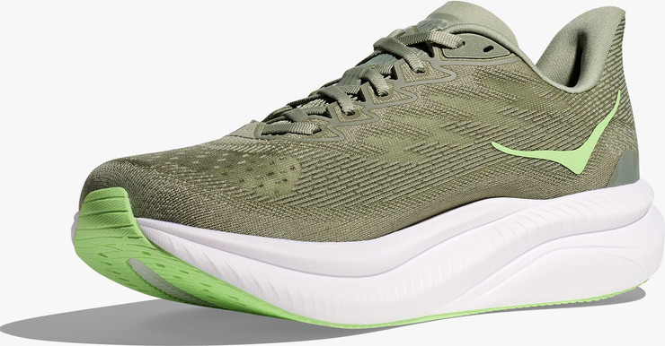 HOKA MACH 6 - נעלי ספורט לגברים הוקה מאך 6 בצבע ירקרק