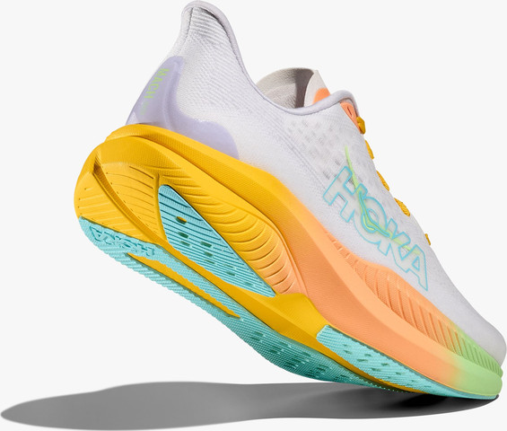 HOKA MACH 6 - נעלי ספורט לגברים הוקה מאך 6 בצבע פרוסט/אור כוכבים