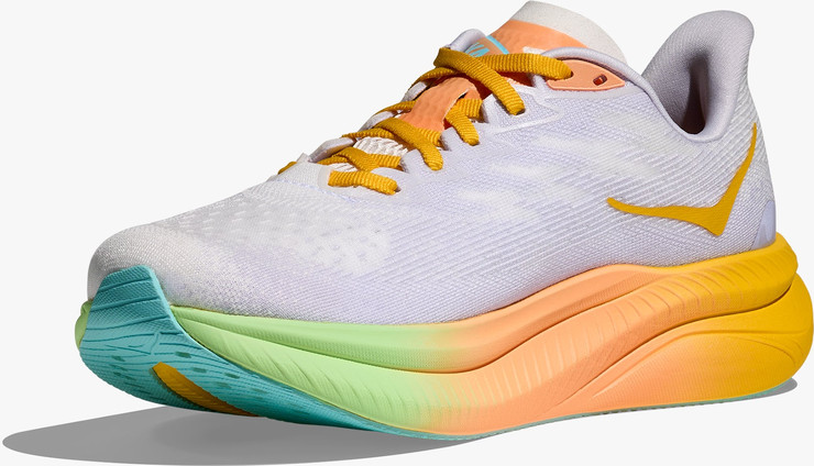 HOKA MACH 6 - נעלי ספורט לגברים הוקה מאך 6 בצבע פרוסט/אור כוכבים