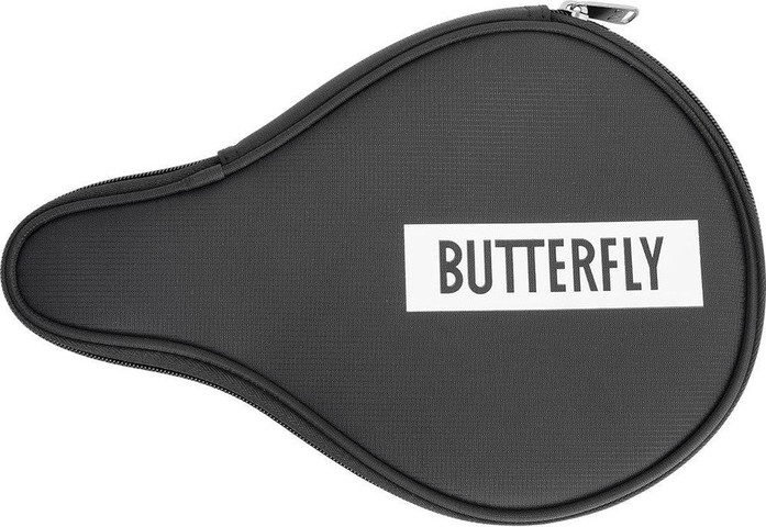 כיסוי אגס יחיד שחור למחבט טנ"ש Butterfly Round Case