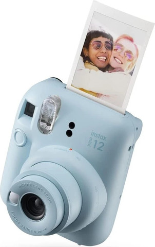 מצלמת פיתוח מיידי Fuji פוג'י Instax Mini 12 כחול