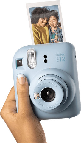 מצלמת פיתוח מיידי Fuji פוג'י Instax Mini 12 כחול
