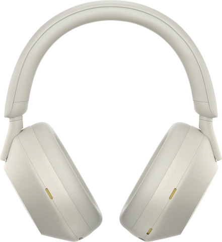 אוזניות אלחוטיות Over Ear כולל ביטול רעשים SONY סוני WH-1000XM5 סילבר