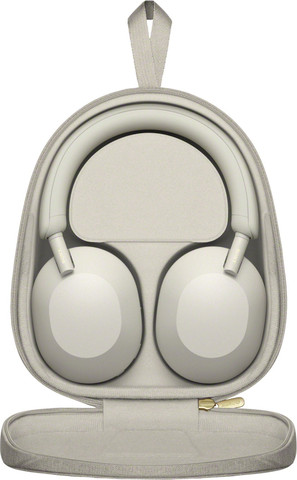 אוזניות אלחוטיות Over Ear כולל ביטול רעשים SONY סוני WH-1000XM5 סילבר