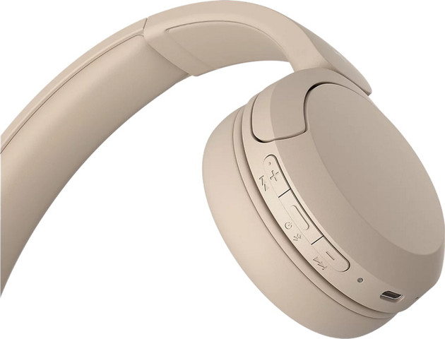 אוזניות אלחוטיות Sony Over Ear סוני WH-CH520 בז
