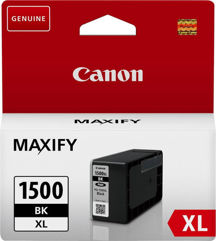 ראש דיו שחור מקורי Canon קנון PGI-1500XL BK