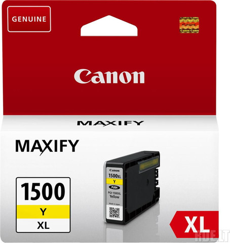 ראש דיו צהוב מקורי Canon קנון PGI-1500XL Y