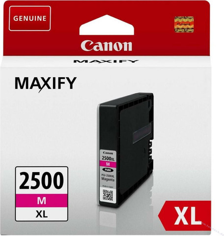 ראש דיו מג'נטה מקורי Canon קנון PGI-2500XL M