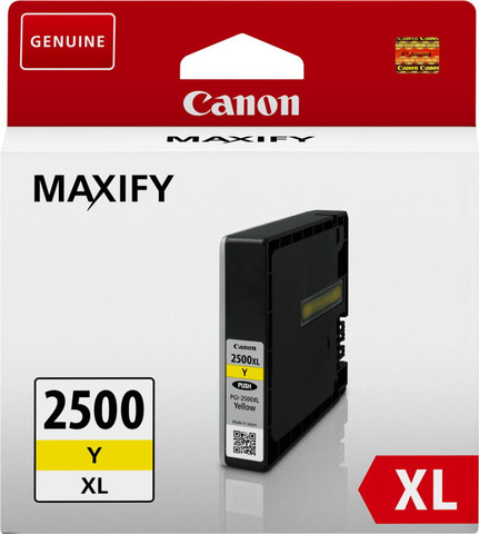 ראש דיו צהוב מקורי Canon קנון PGI-2500XL Y
