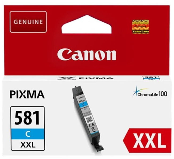 ראש דיו כחול מקורי Canon קנון CLI-581XXL C