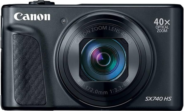 מצלמה ‏קומפקטית Canon PowerShot SX740 HS - שחור