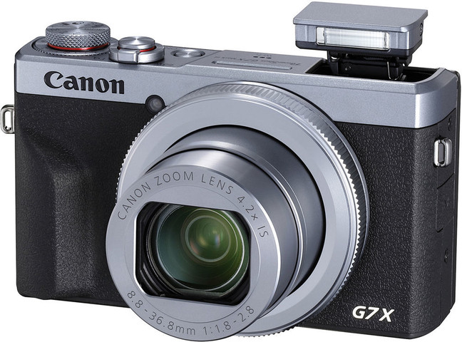 מצלמה דיגיטלית קומפקטית Canon קנון G7 X Mark III כסוף