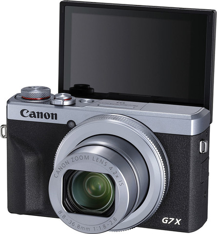 מצלמה דיגיטלית קומפקטית Canon קנון G7 X Mark III כסוף