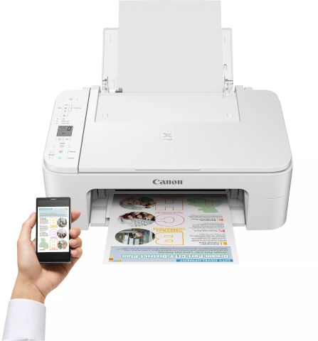 מדפסת הזרקת דיו אלחוטית משולבת Canon קנון Pixma TS3351