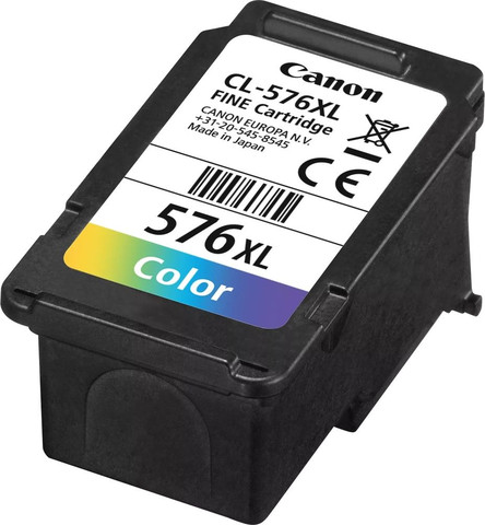 ראש דיו צבעוני מקורי Canon CL-576XL