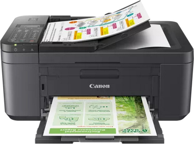 מדפסת הזרקת דיו משולבת אלחוטית Canon קנון Pixma TR4755i