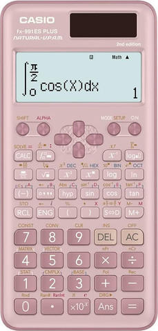 מחשבון CASIO מדעי FX-991ES PLUS ורוד