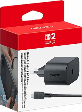 מטען AC רשמי ל-Nintendo Switch 2