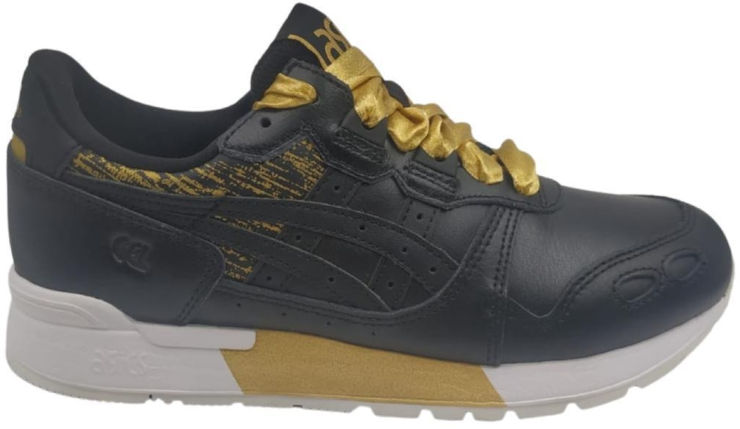 סניקרס לנשים Tiger Gel-Lyte בצבע שחור/ זהב
