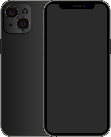 טלפון סלולרי 5.4" Apple אפל iPhone 13 Mini 128GB/4GB RAM - שחור