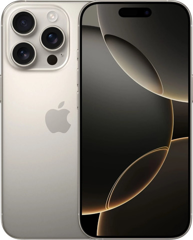 טלפון סלולרי אייפון Apple iPhone 16 Pro 256GB בצבע Natural Titanium