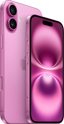 טלפון סלולרי 6.1" Apple אפל iPhone 16 128GB/8GB - Pink