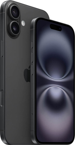 טלפון סלולרי 6.1" Apple אפל iPhone 16 256GB/8GB - Black