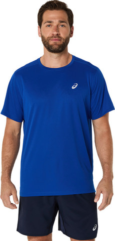 חולצת ספורט צבע כחול גברים חולצת ריצה ASICS Core SS Top