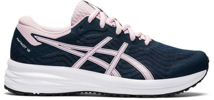 ASICS PATRIOT 12 GS נעלי ריצה אסיקס פטריוט 12 צבע כחול/תכלת