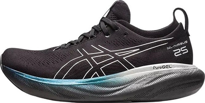 נעלי ריצה Asics לנשים דגם Gel-Nimbus 25 Platinum