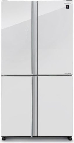 מקרר 4 דלתות 89.2 ס''מ מבית SHARP שארפ דגם SJ8590-WH