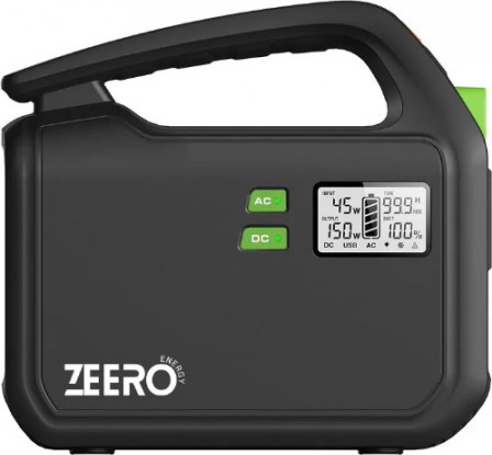 תחנת כוח ניידת Zeero Energy 155Wh זירו אנרג'י Trek PS-150