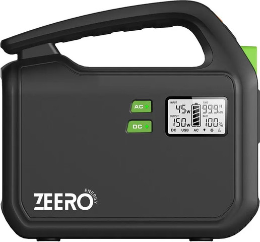 תחנת כוח ניידת Zeero Energy 155Wh זירו אנרג'י Trek PS-150