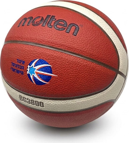 כדורסל עור סינטטי מולטן מספר 6 BG3800 Molten